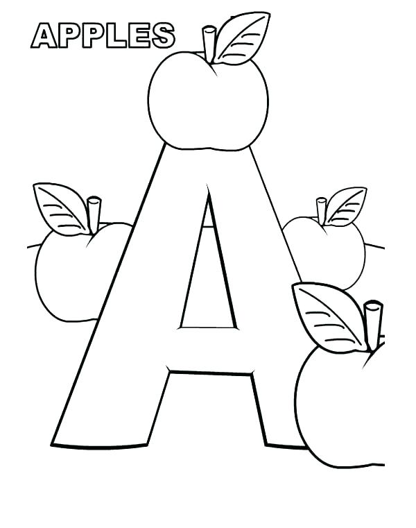 600x761 Coloring Letter Pages Letter A Coloring Letter A Coloring Pages