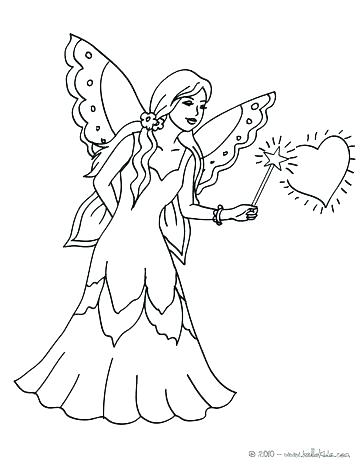 363x470 Fairy Coloring Pages For Kids Fairy Coloring Pages For Kids