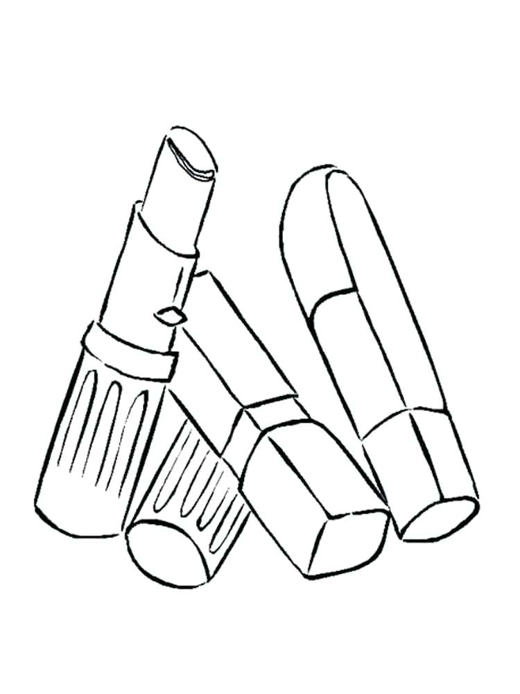 750x1000 Makeup Coloring Pages Makeup Coloring Pages 7 Barbie Makeup