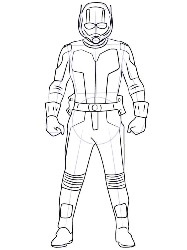 750x1000 Ant Man Coloring Pages Ant Man Coloring Pages Free Printable Ant