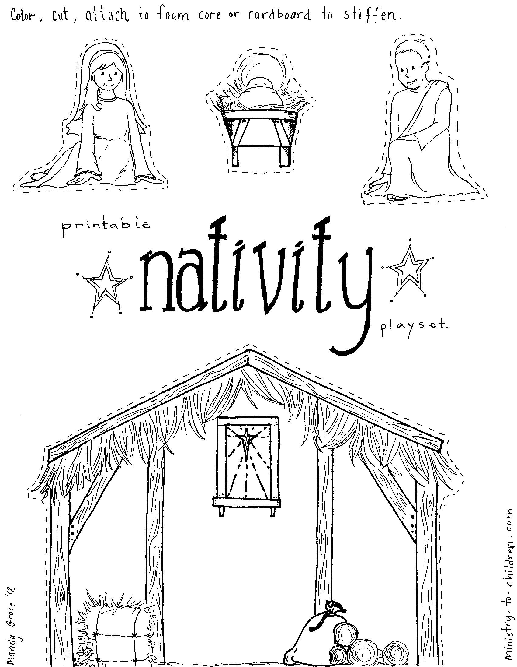 1700x2191 Diy Nativity Churchsunday School Ideas Sunday School
