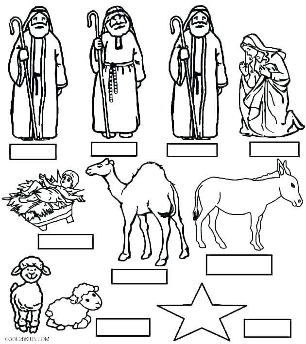 630x709 Nativity Coloring Page Coloring Pages Nativity Manger Coloring