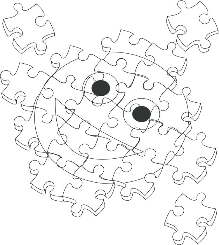 750x840 Puzzle Coloring Pages Puzzle Coloring Page Maze Coloring Pages