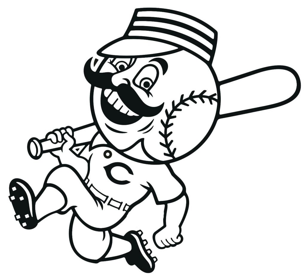 1024x935 Coloring Pages ~ Mlb Coloring Pages Baseball Glove Page Mascots