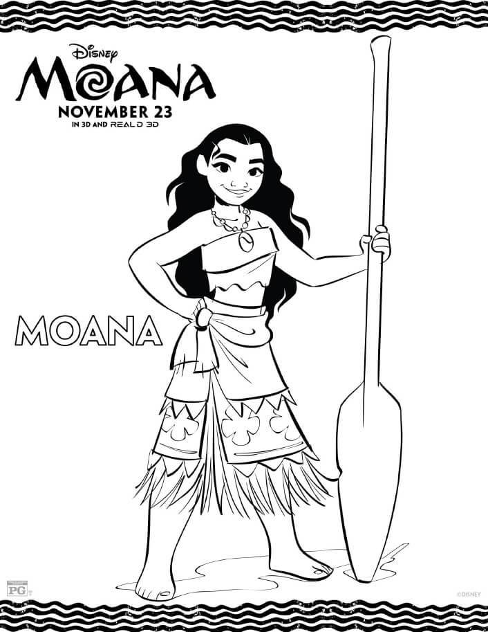 706x913 Free Moana Activity Sheets