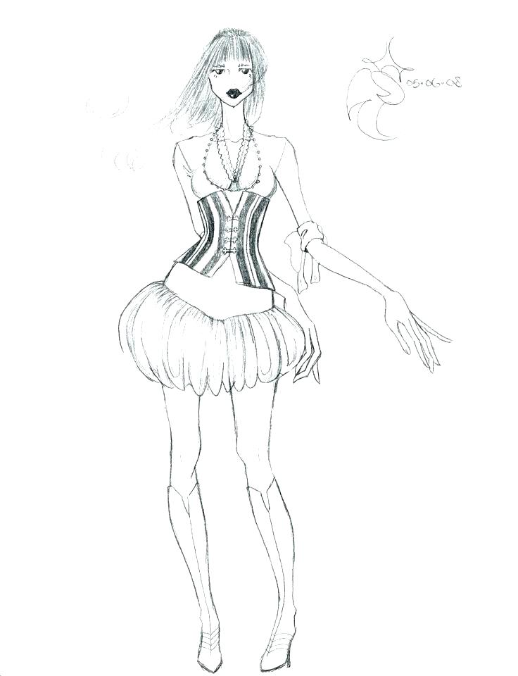 736x960 Coloring Pages Fashion Fashion Designer Coloring Pages Simple