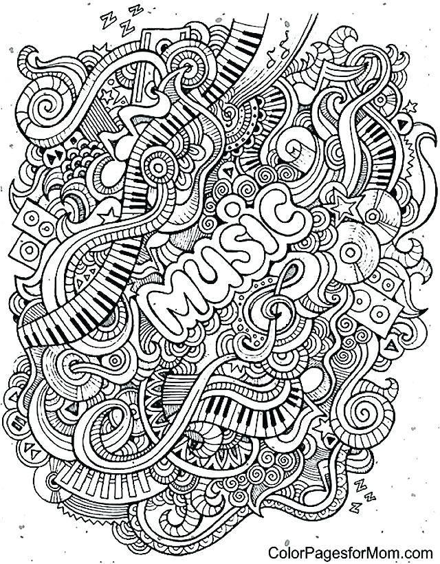 640x820 Musical Coloring Pages Music Coloring Pages Also Musical