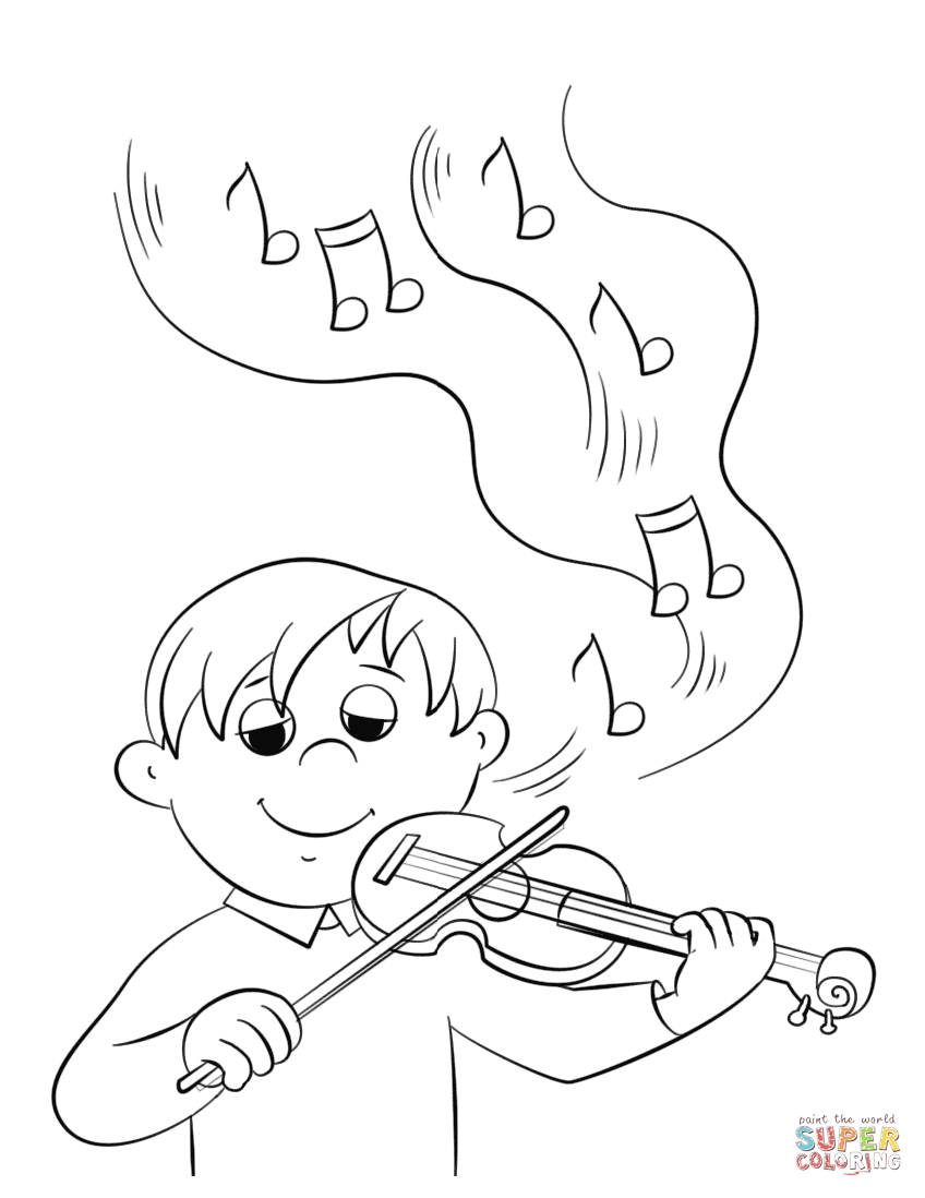 848x1098 Noted Orchestra Coloring Pages Music Musical Instruments Free