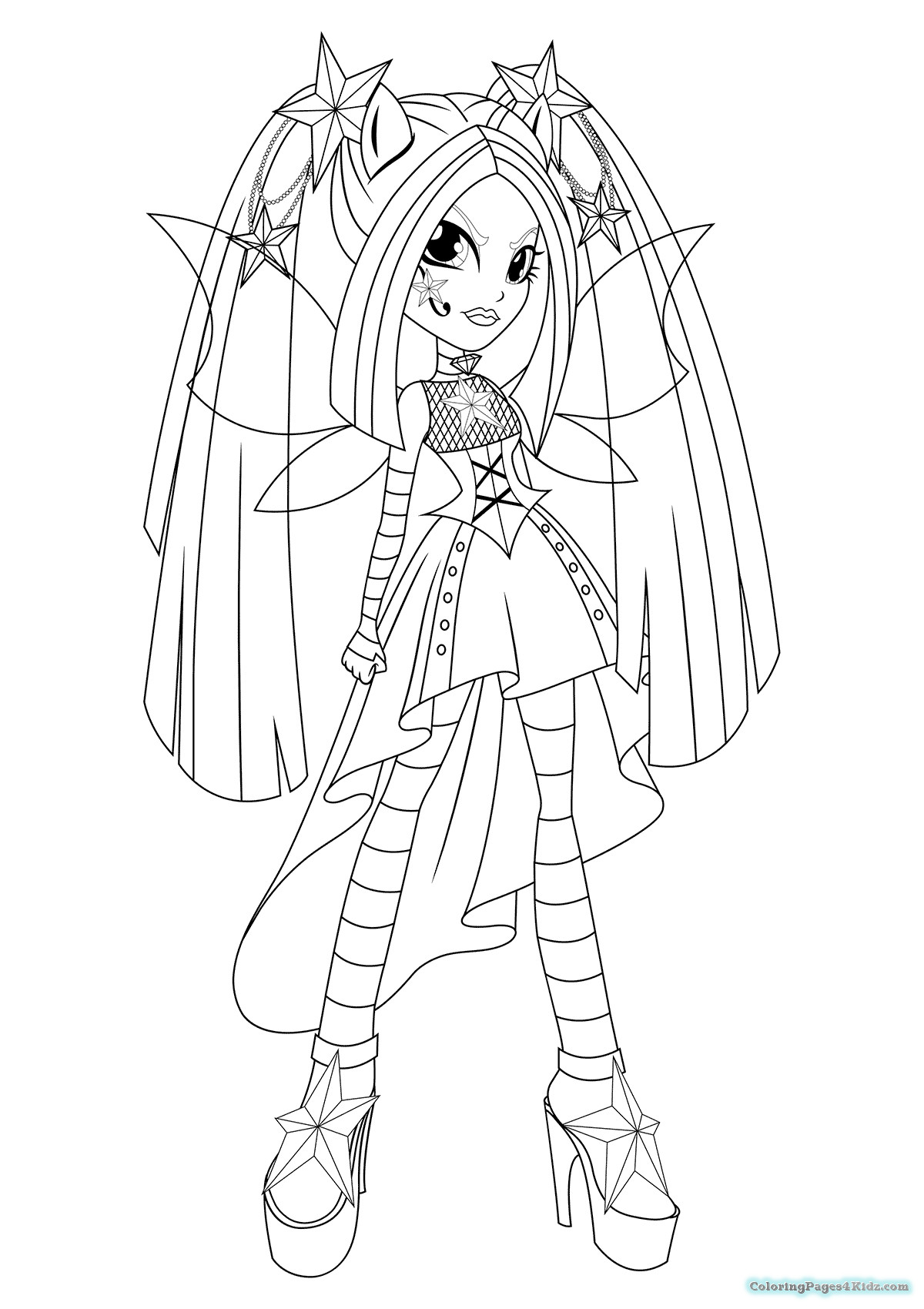 1200x1700 Beautiful Coloring Pages Of My Little Pony Equestria