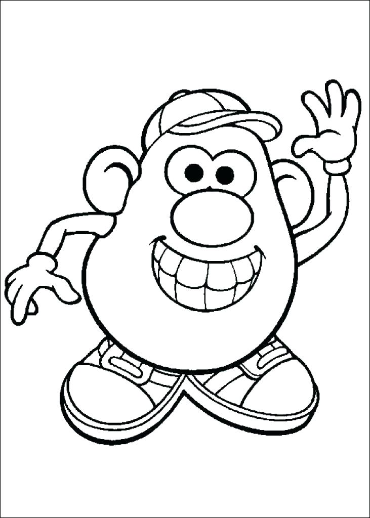 731x1024 Potato Coloring Pages Potato Coloring Pages Plus Potato Coloring