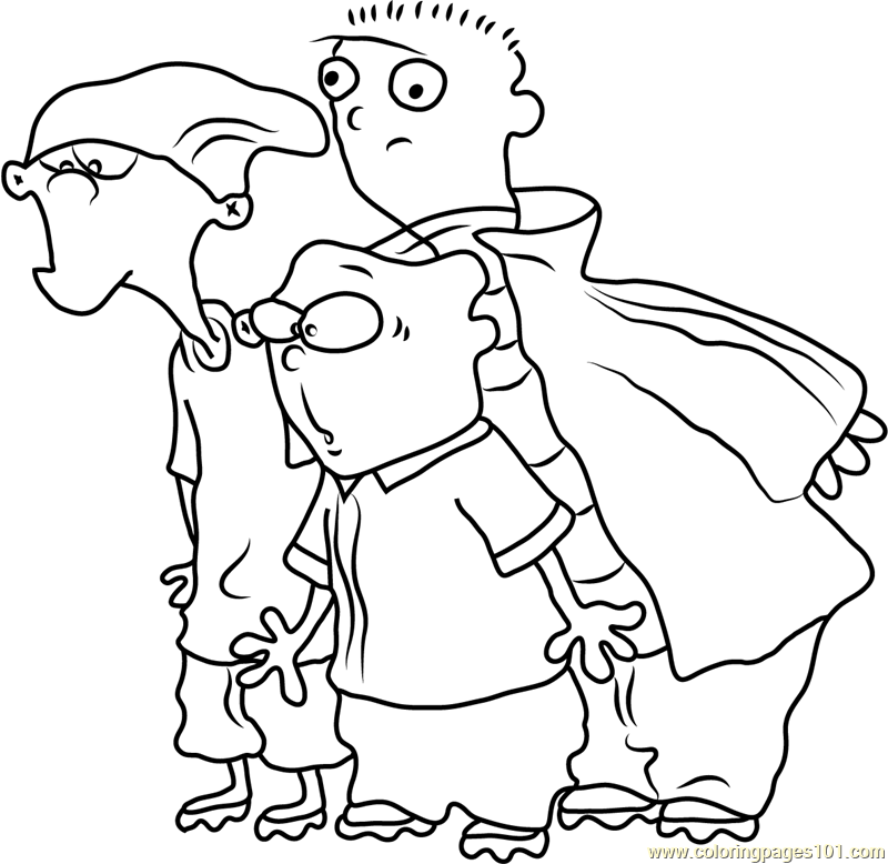 800x778 Ed, Edd N Eddy Coloring Pages