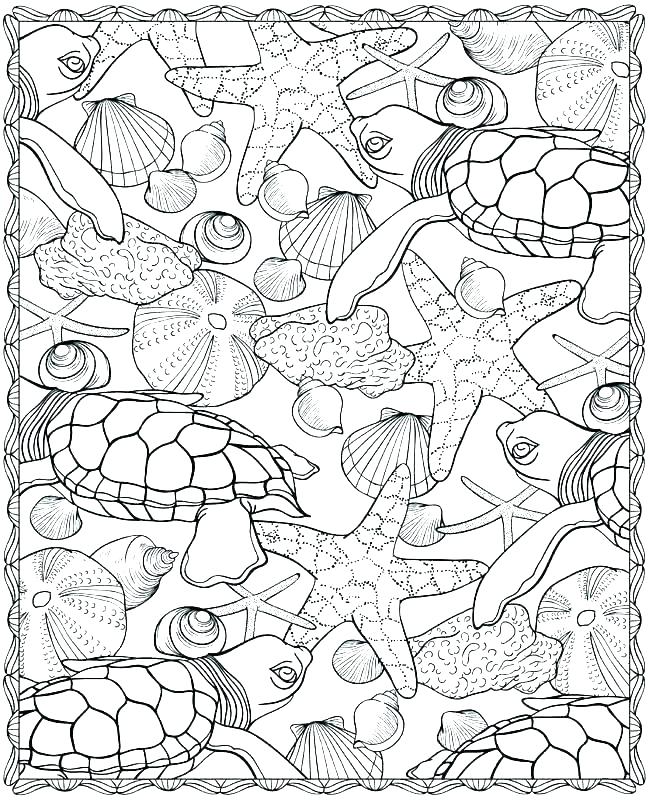 650x800 Coloring Pages Nature Scenes Adult Coloring Pages Of Nature Scenes