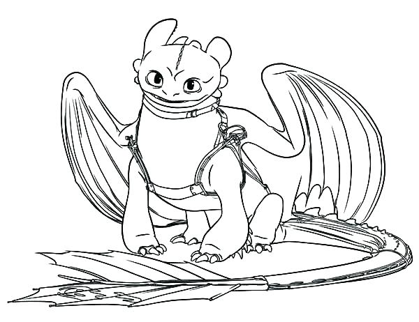 600x462 Night Fury Coloring Page Night Fury Coloring Page How To Train