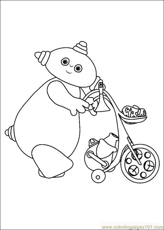 567x794 Coloring Pages In The Night Garden 11 (Others)