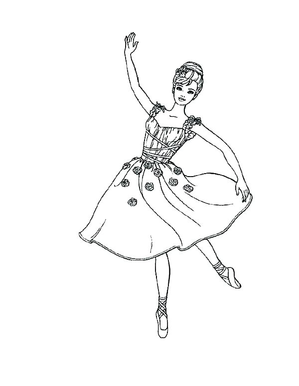 600x776 Ballet Coloring Pages Printable Ballet Coloring Pages Ballerina