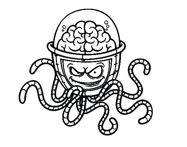 600x470 Brain Coloring Page Printable Brain Diagram Brain Coloring Pages