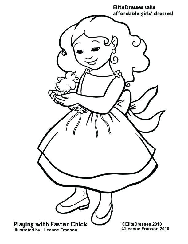 612x792 Little Girl Coloring Pages Bath Little Cat And Little Girl Bath
