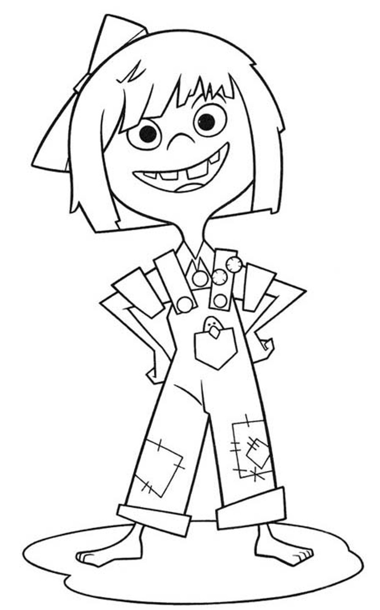 1269x2039 Coloring Page Of A Little Girl Free Inside Pages Ahmedmagdy Me