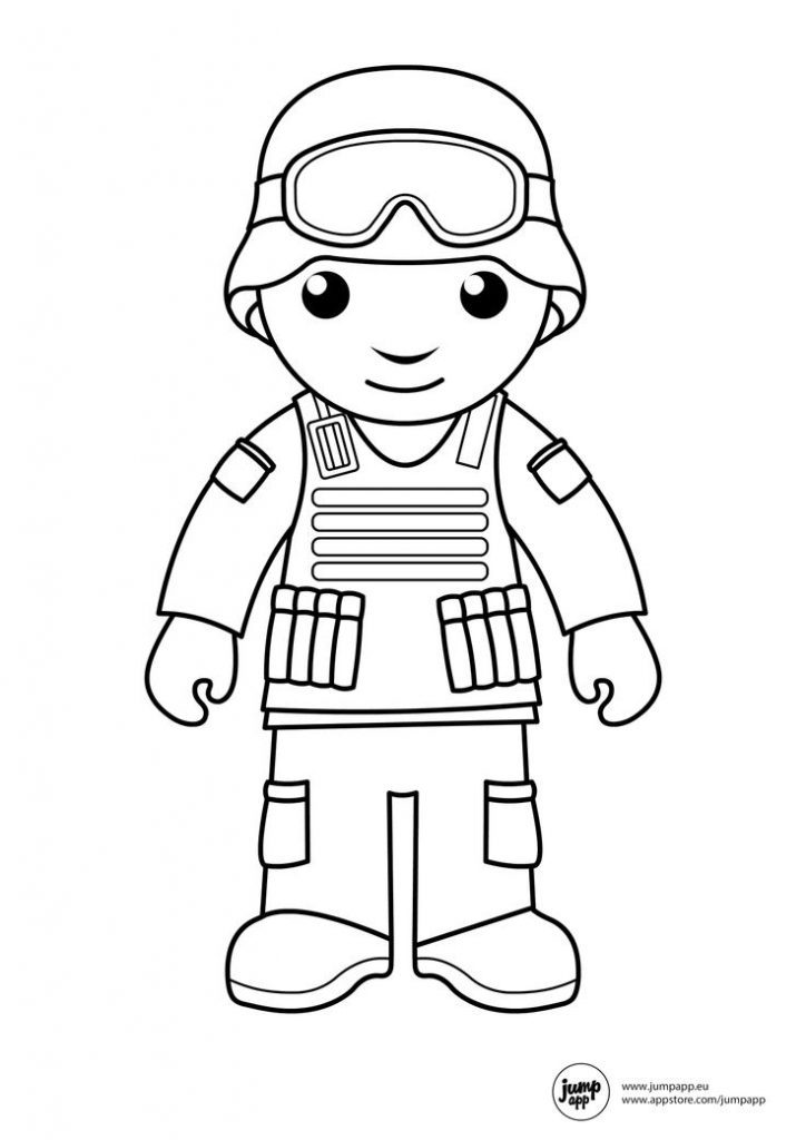 724x1024 Soldier Coloring Pages Soldier Coloring Pages 17611 Download