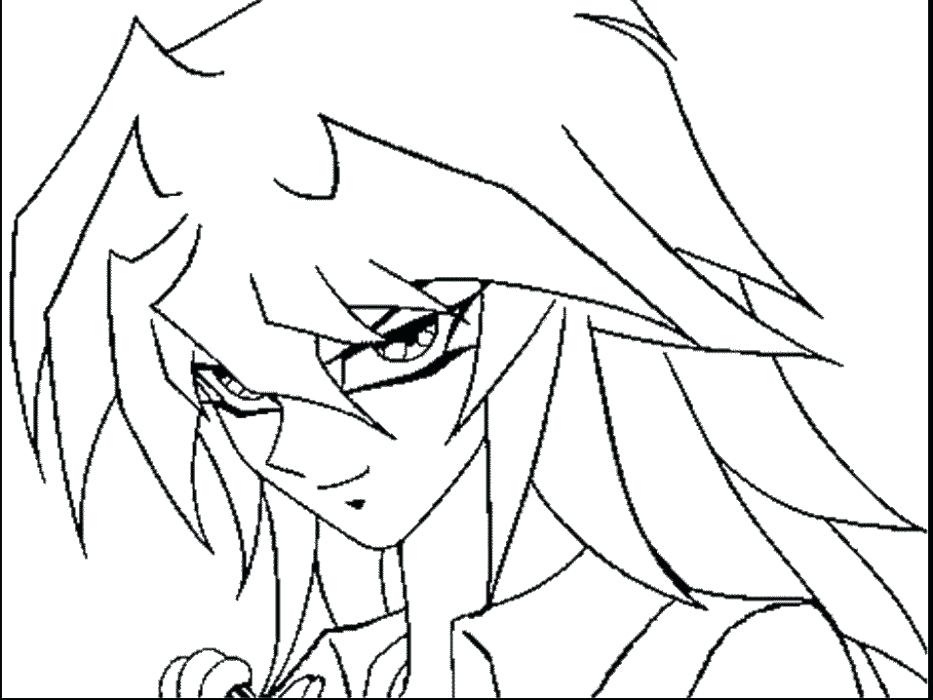 933x700 Anime Coloring Pages