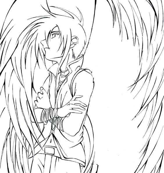 Coloring Pages Of Anime People