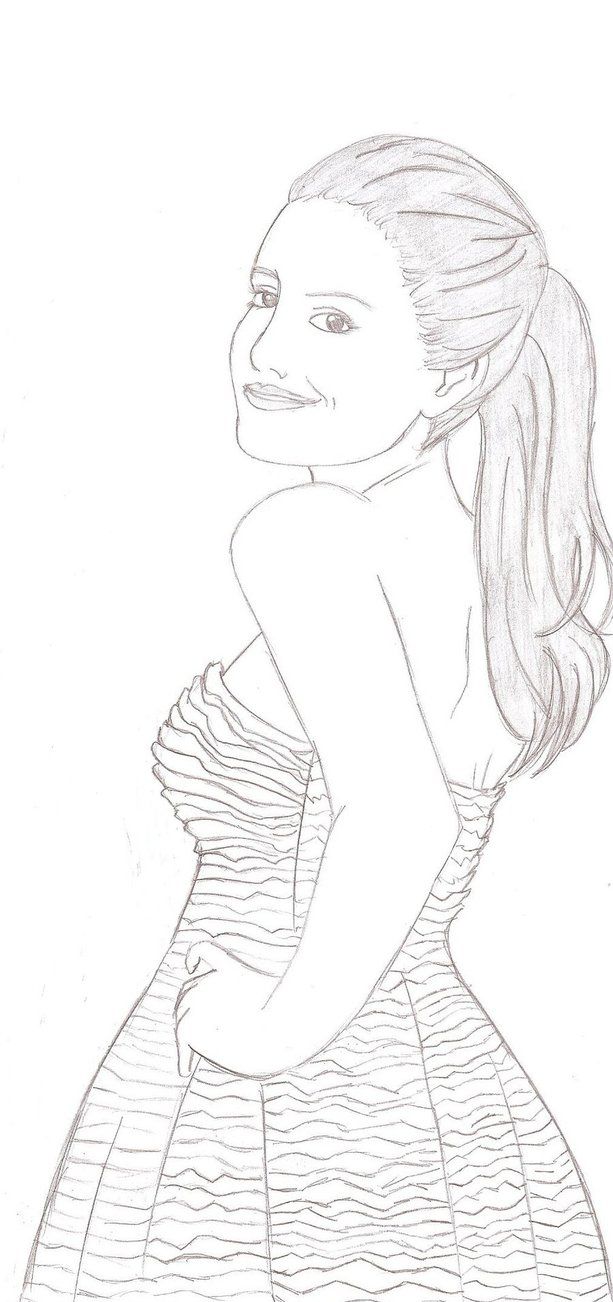613x1302 Ariana Grande Coloring Pages Awesome Ce8 Debbiegeorgatos