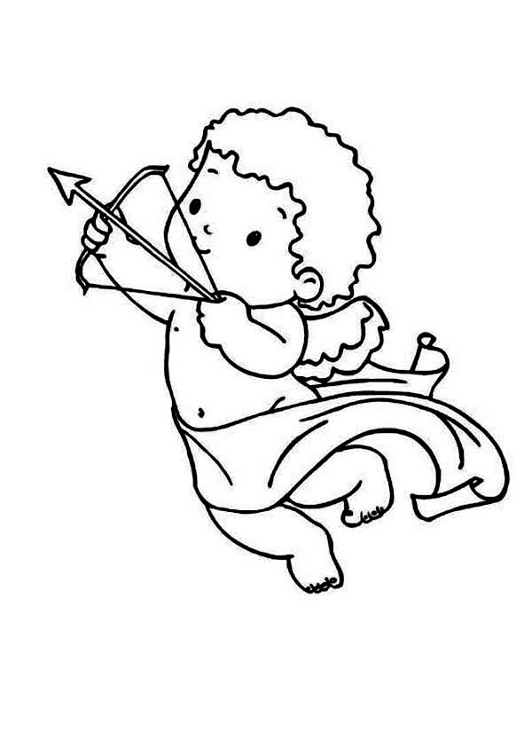 600x852 Cute Cupid Coloring Pages