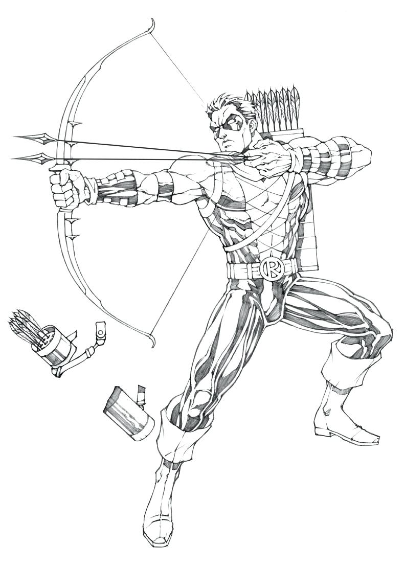 792x1109 Outstanding Arrow Coloring Pages Print Page Fr