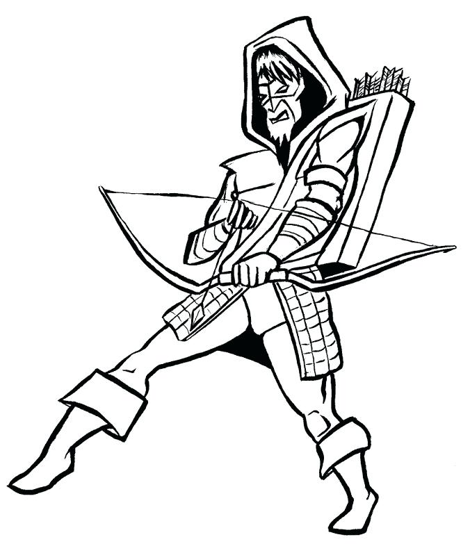 676x783 Arrow Coloring Pages Beauteous Green Arrow Coloring Pages Cool