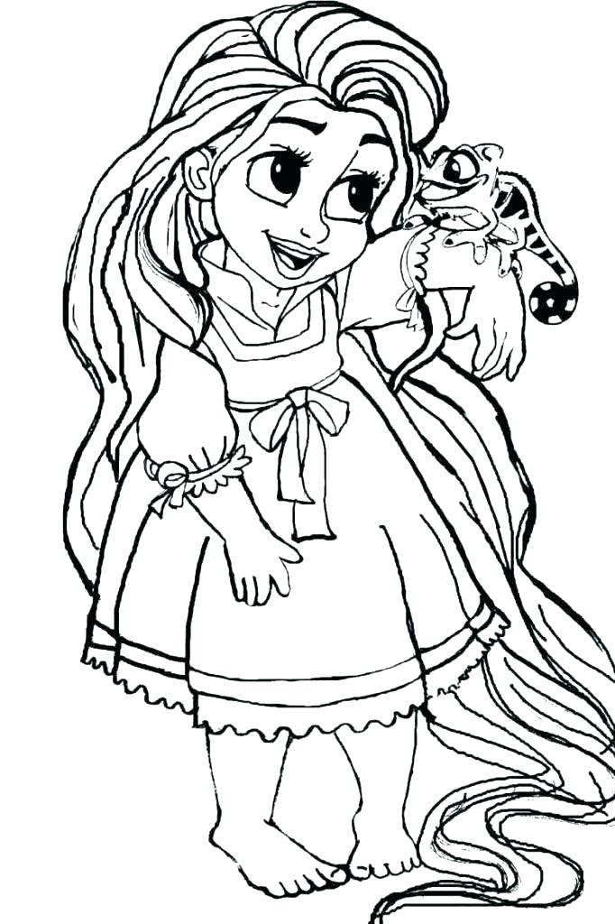 Coloring Pages Of Baby Disney Characters
