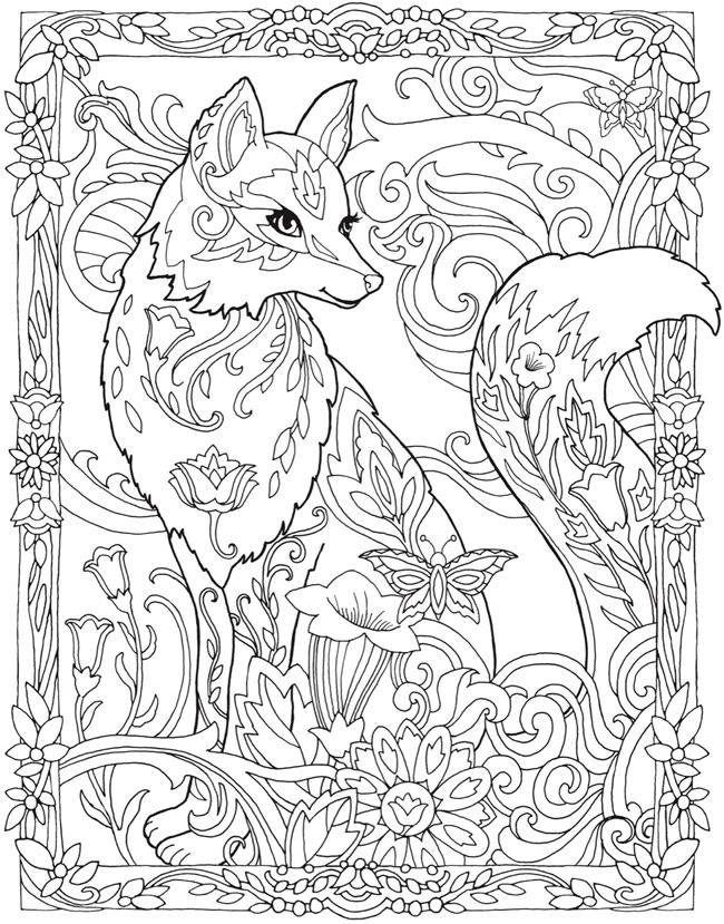 650x829 Coloring Hard Coloring Pages Of Animals Plus Fox Coloring Pages