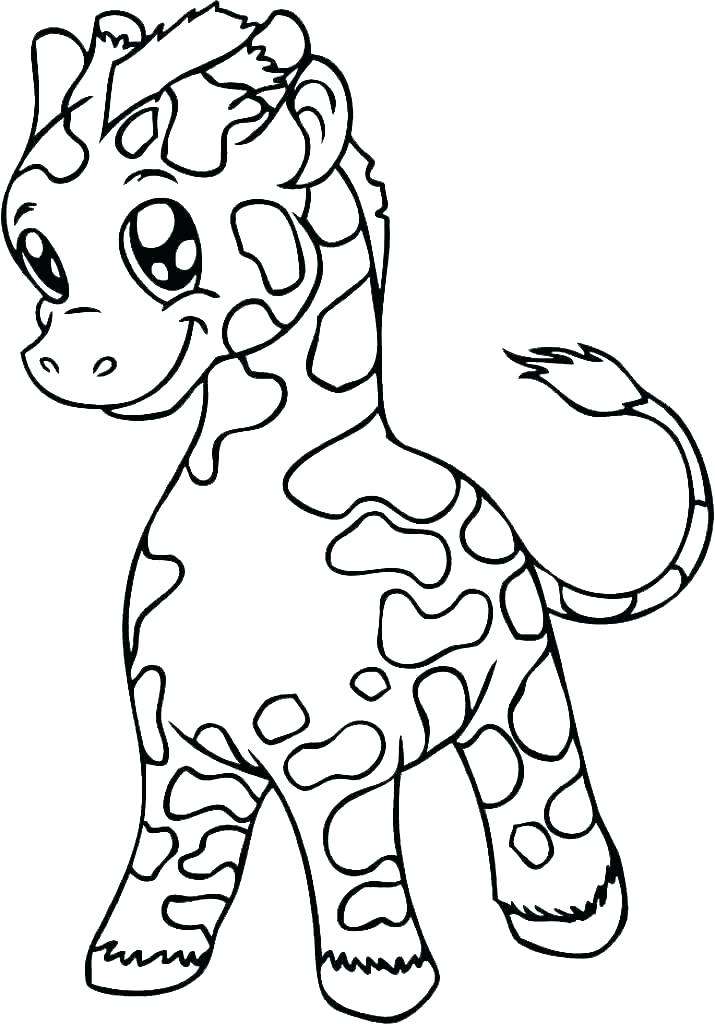 715x1024 Giraffe Coloring Page Baby Giraffe Coloring Page Giraffe Colouring