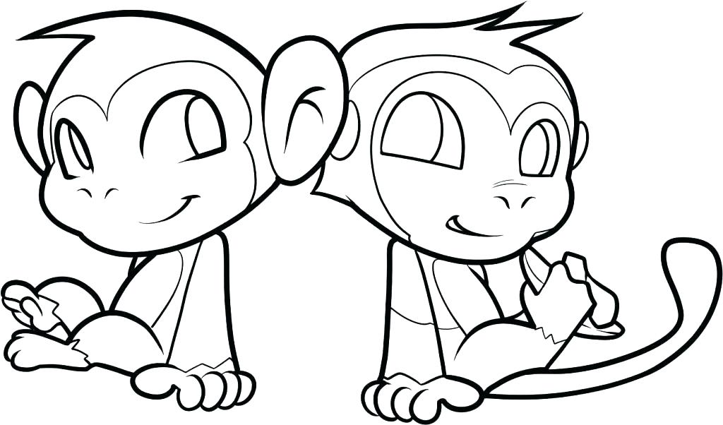1024x602 Monkey Coloring Pages To Print Shippa.co