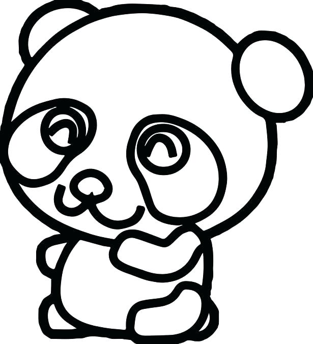 615x676 Panda Bear Coloring Pages Baby Panda Coloring Page Panda Coloring