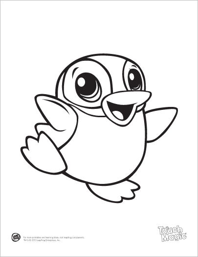 405x524 Baby Penguin Coloring Pages