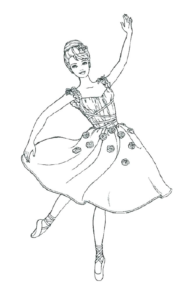 663x1000 Coloring Pages Ballerina Coloring Pages Ballerina Medium Size