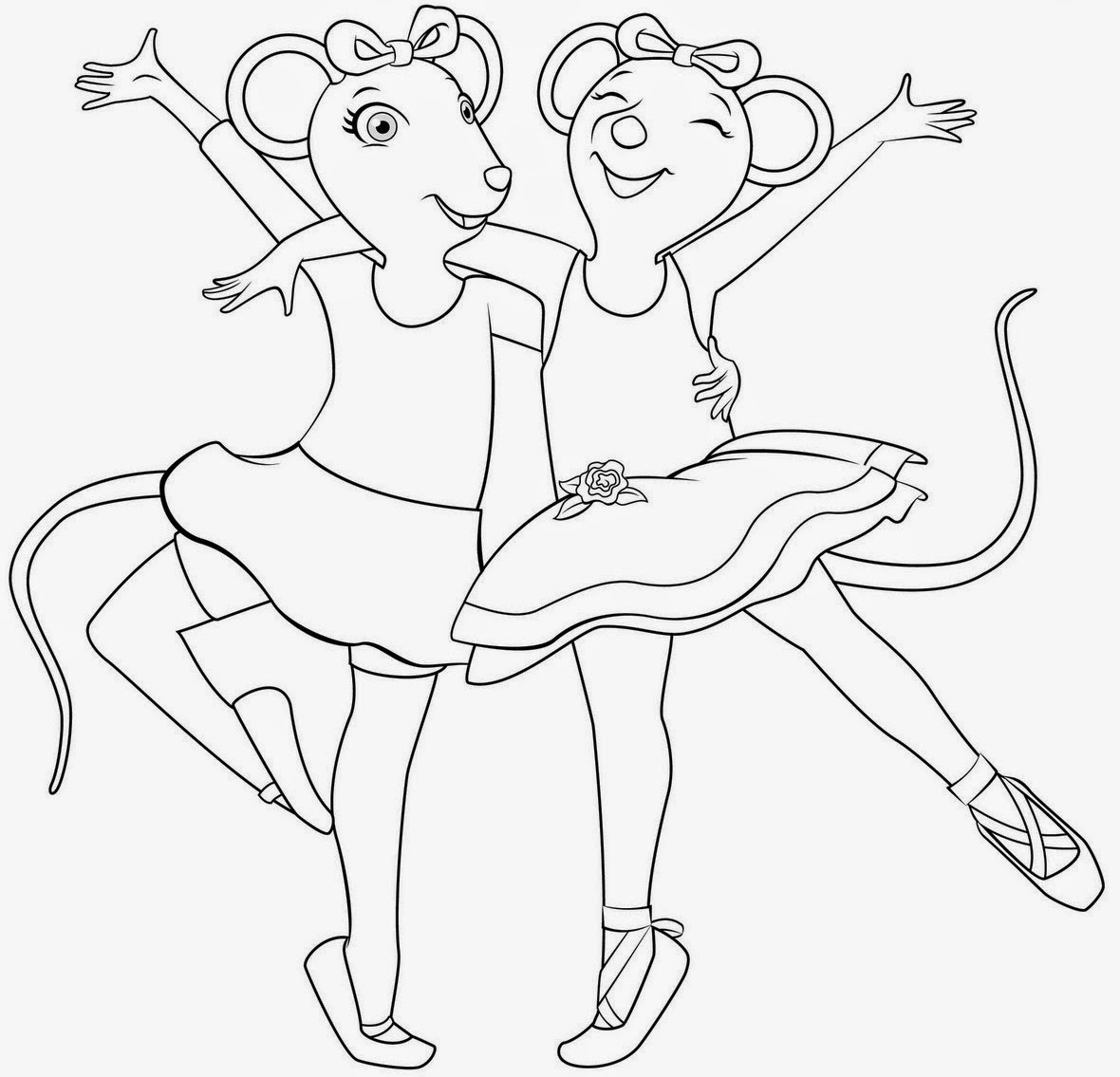 1180x1135 Angelina Ballerina Coloring Pages Ahmedmagdy Angelina Ballerina