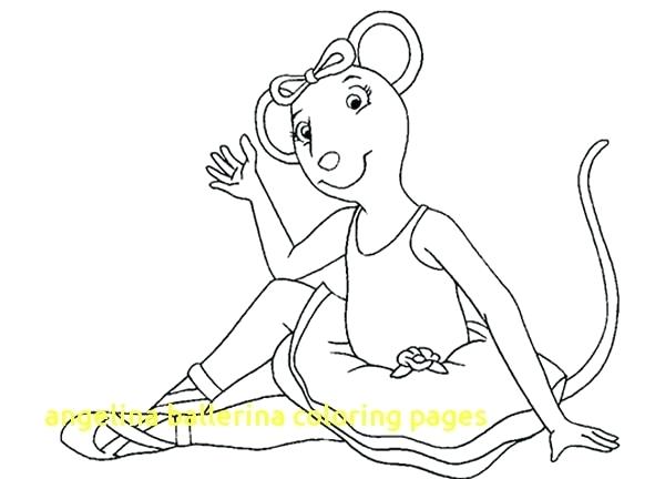 600x432 Ballet Coloring Pages Ballerina Coloring Pages With Ballerina