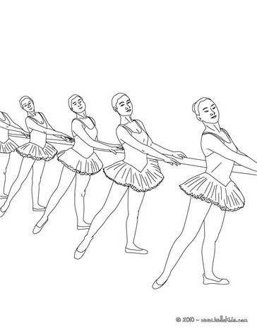 364x470 Ballet Dancers Training