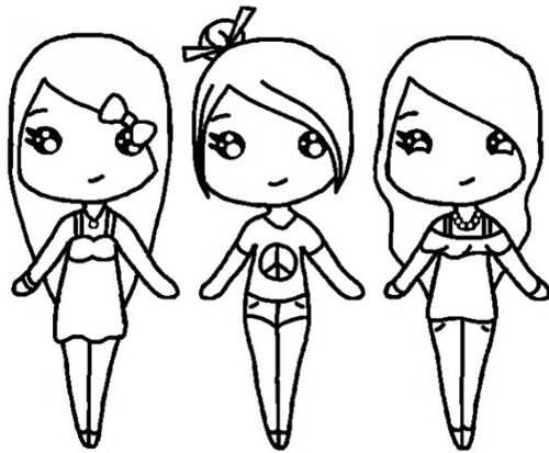 500x413 Bff Coloring Pages Best Friends Forever Coloring Page