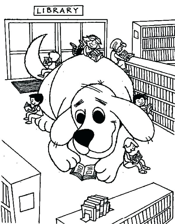 600x766 Library Coloring Pages Printables Library Coloring Pages Hand