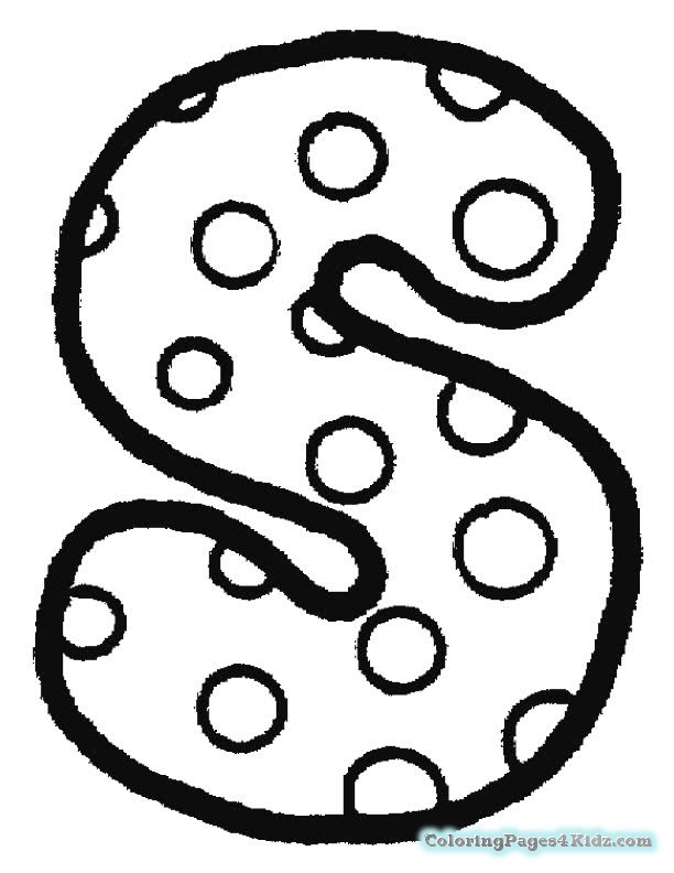 612x792 Bubble Letters Coloring Pages Coloring Pages For Kids