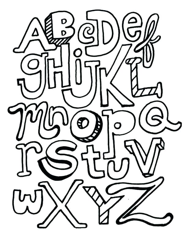 618x755 Bubble Letters Coloring Pages Page Pic Page Bubble Alphabet