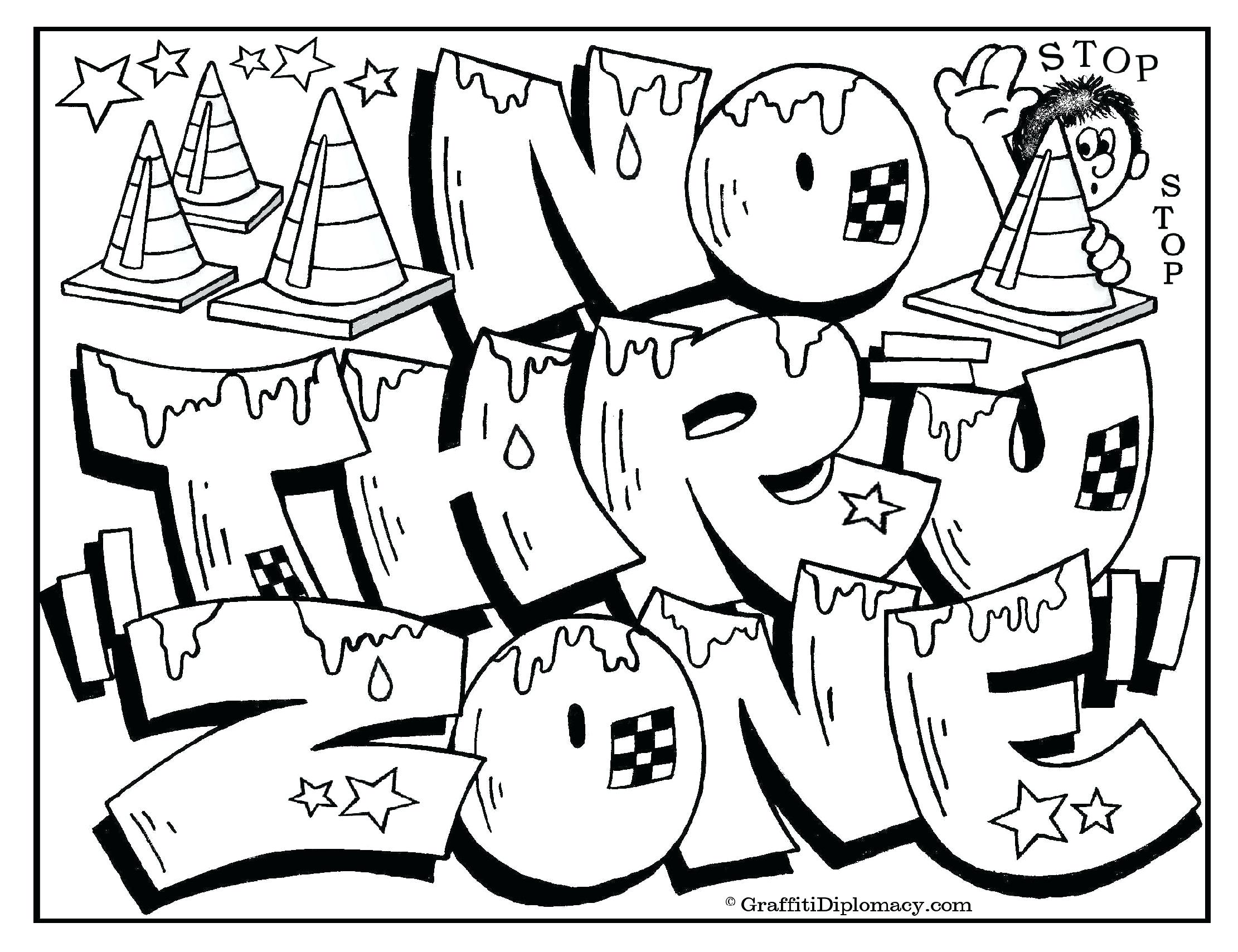 2221x1708 Free Coloring Page For Kids Printable 29 Cool Bubble Letter Names