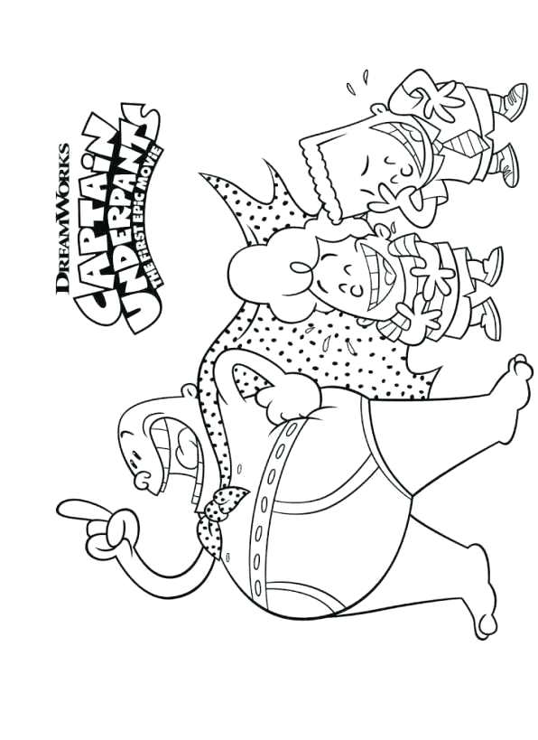 596x819 Captain Underpants Coloring Pages Captain Underpants Captain