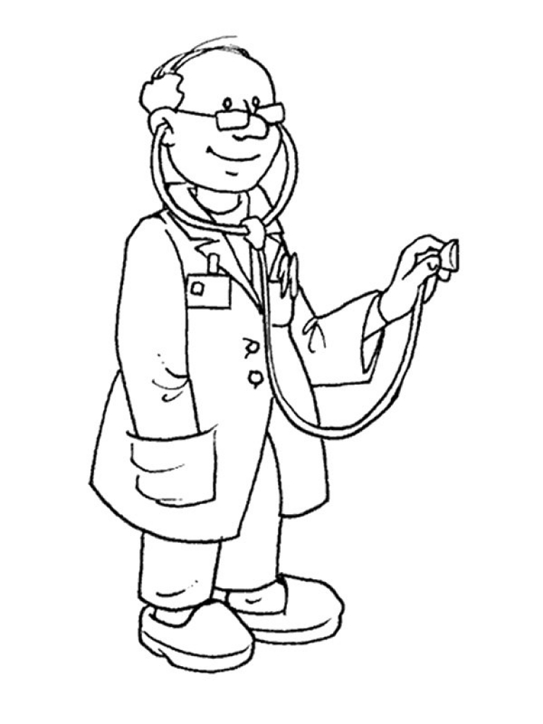 768x1024 Beautiful Ideas Occupations Coloring Pages Printable Kids N Fun 68