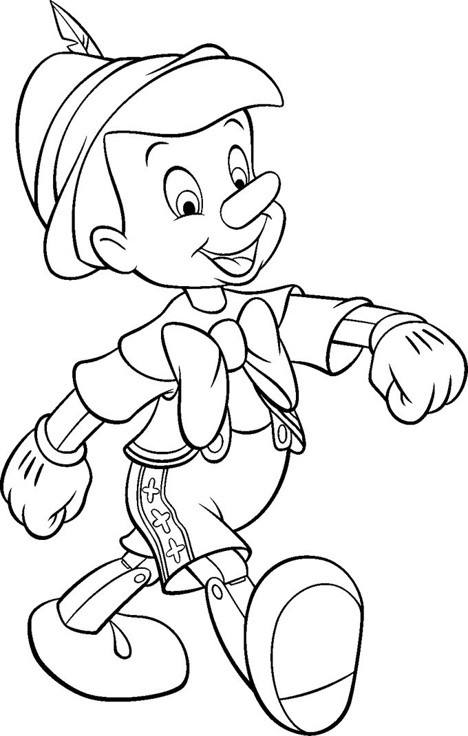 Coloring Pages Of Cartoon Characters To Print