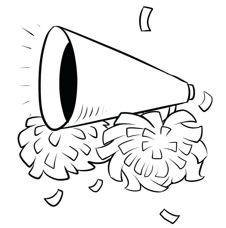 791x800 Cheer Coloring Pages Cheerleader Coloring Pages Click The Pom Poms