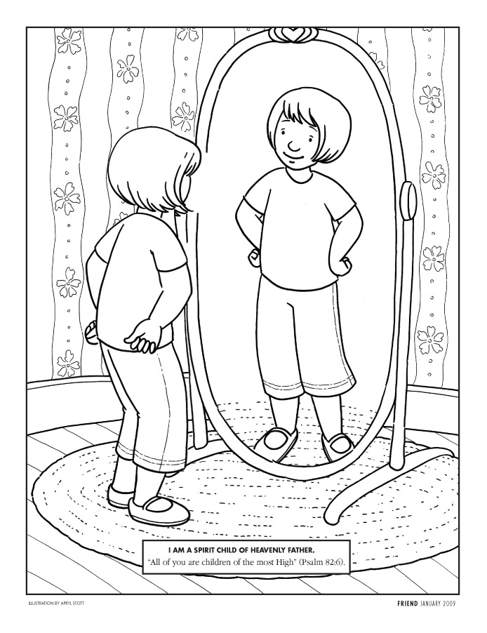 694x902 Lds Coloring Pages 2018 2009