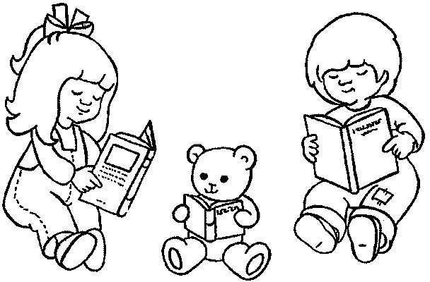 608x400 Kids Reading Books Coloring Pages Curious George Coloring Pages